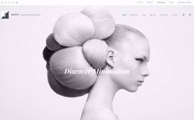 Inverto Minimal WordPress Theme